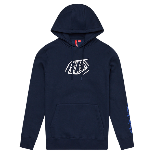PULLOVER HOODIE BADGE NAVY