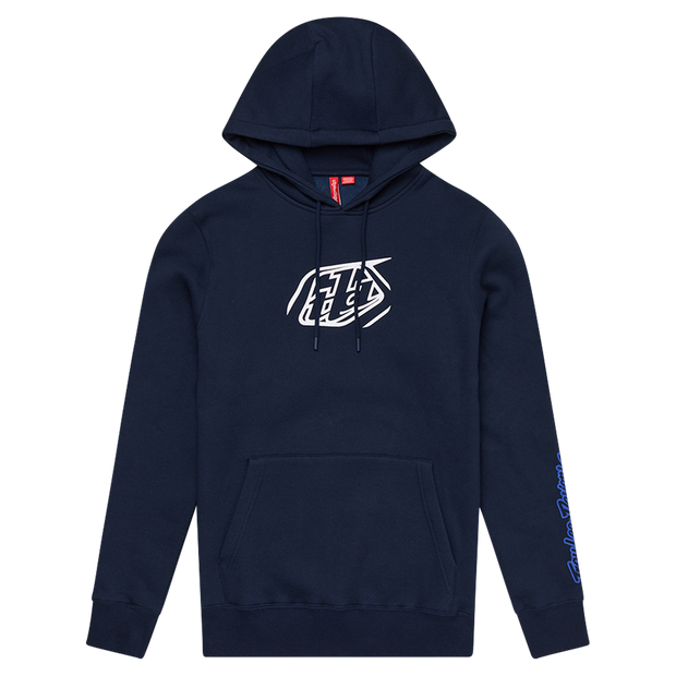 PULLOVER HOODIE BADGE NAVY