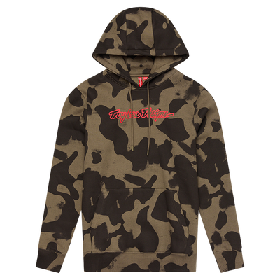 PULLOVER HOODIE SIGNATURE OLIVE CAMO