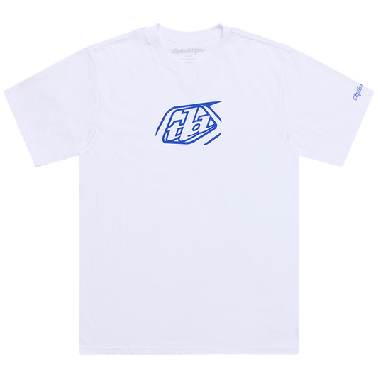 SHORT SLEEVE TEE BADGE WHITE