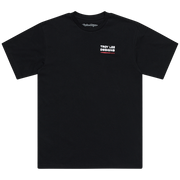 SHORT SLEEVE TEE FACTORY BLACK