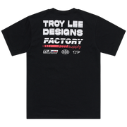 SHORT SLEEVE TEE FACTORY BLACK