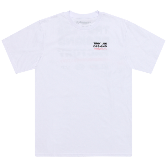 SHORT SLEEVE TEE FACTORY WHITE