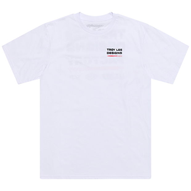 SHORT SLEEVE TEE FACTORY WHITE