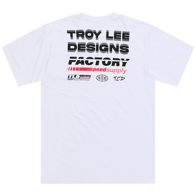 SHORT SLEEVE TEE FACTORY WHITE