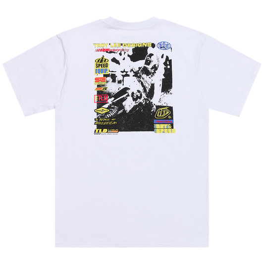 SHORT SLEEVE TEE OVERLOAD WHITE