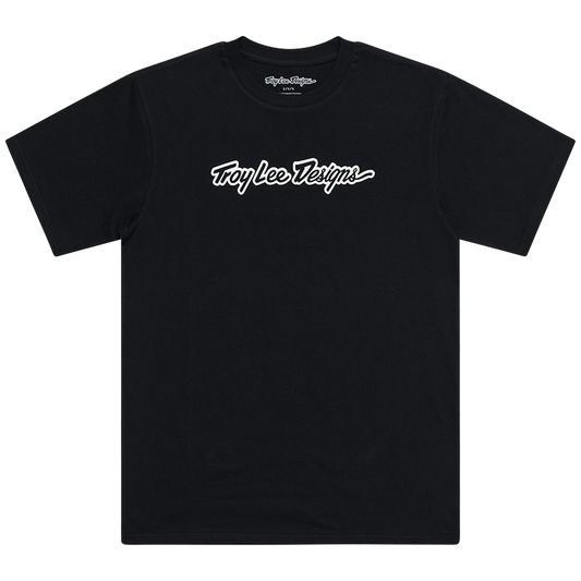 SHORT SLEEVE TEE SIGNATURE BLACK