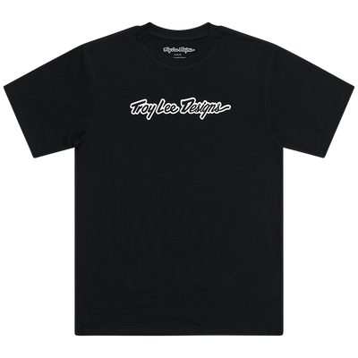 SHORT SLEEVE TEE SIGNATURE BLACK