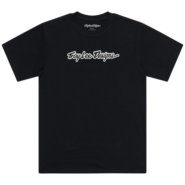 SHORT SLEEVE TEE SIGNATURE BLACK