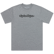 SHORT SLEEVE TEE SIGNATURE GRAY HEATHER