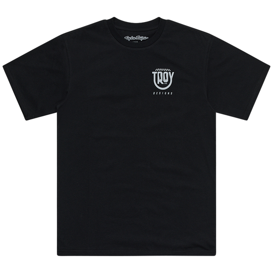 SHORT SLEEVE TEE SMILEY BLACK