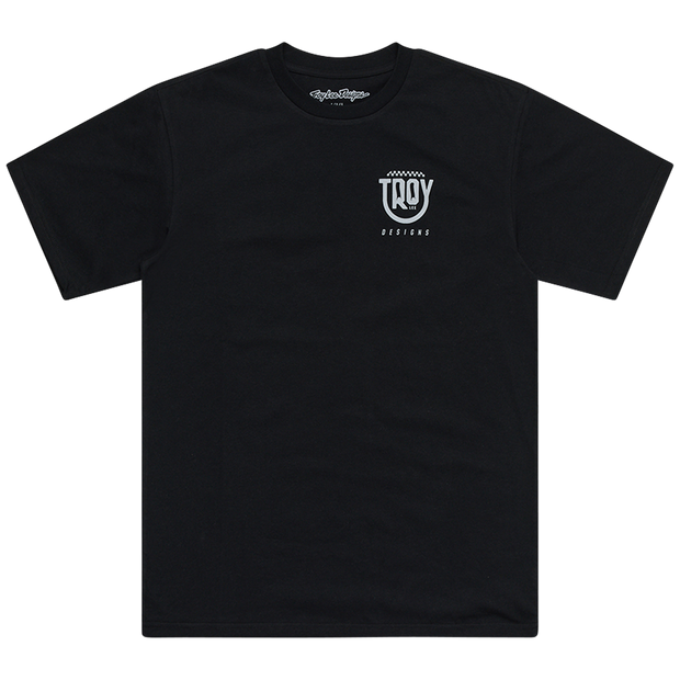 SHORT SLEEVE TEE SMILEY BLACK