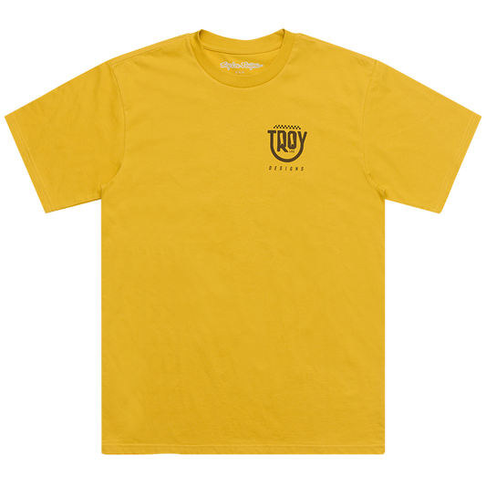 SHORT SLEEVE TEE SMILEY GOLD