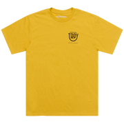 SHORT SLEEVE TEE SMILEY GOLD