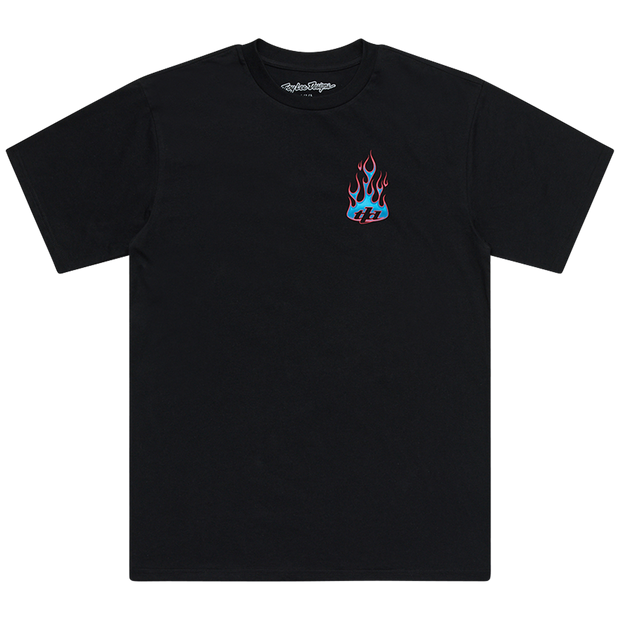 SHORT SLEEVE TEE TORCHED BLACK