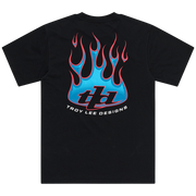 SHORT SLEEVE TEE TORCHED BLACK