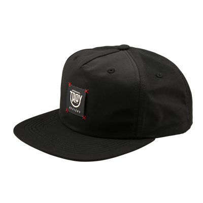 UNSTRUCTURED SNAPBACK SMILEY BLACK