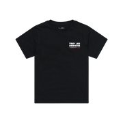 YOUTH SHORT SLEEVE TEE FACTORY BLACK