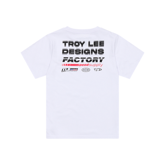 YOUTH SHORT SLEEVE TEE FACTORY WHITE