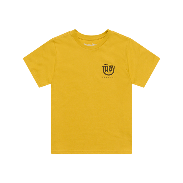 YOUTH SHORT SLEEVE TEE SMIILEY GOLDEN