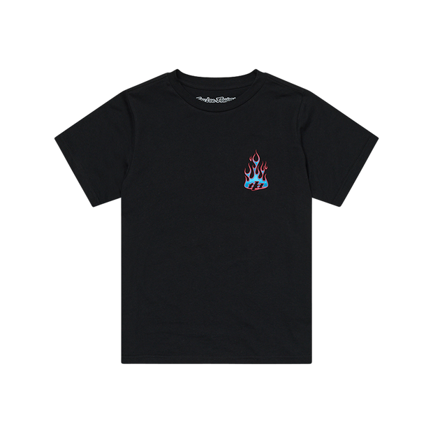 YOUTH SHORT SLEEVE TEE TORCHED BLACK