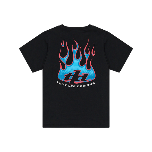 YOUTH SHORT SLEEVE TEE TORCHED BLACK