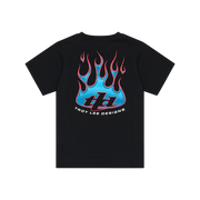 YOUTH SHORT SLEEVE TEE TORCHED BLACK