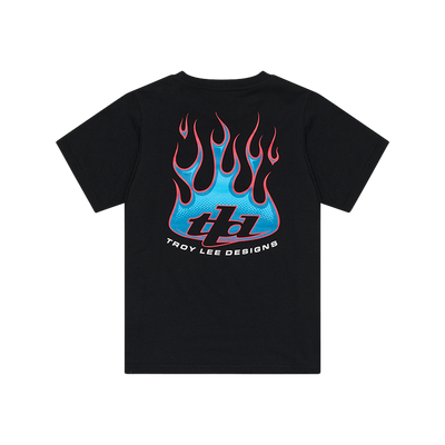 YOUTH SHORT SLEEVE TEE TORCHED BLACK