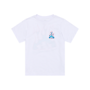 YOUTH SHORT SLEEVE TEE TORCHED WHITE