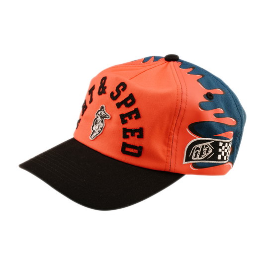 FINISH LINE UNSTRUCTURED CURVED SNAPBACK CORAL / BLUE