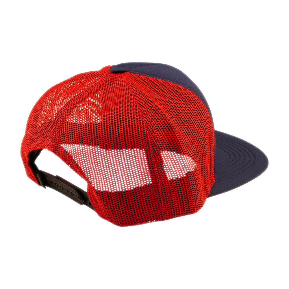 FRIDAY NIGHT TRUCKER SNAPBACK RED / INDIGO
