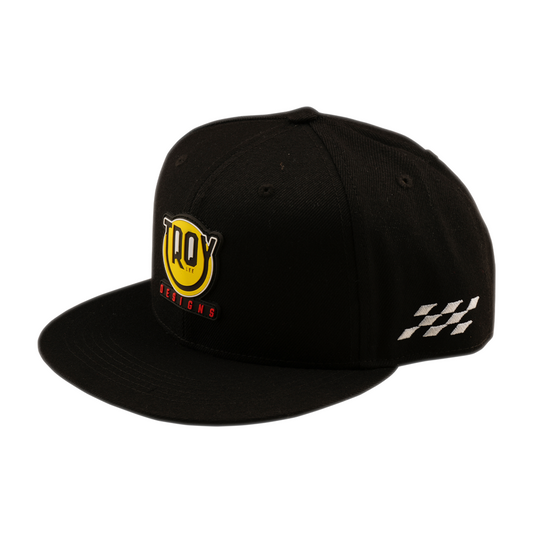 HAPPY DAYZ FLAT BILL SNAPBACK BLACK