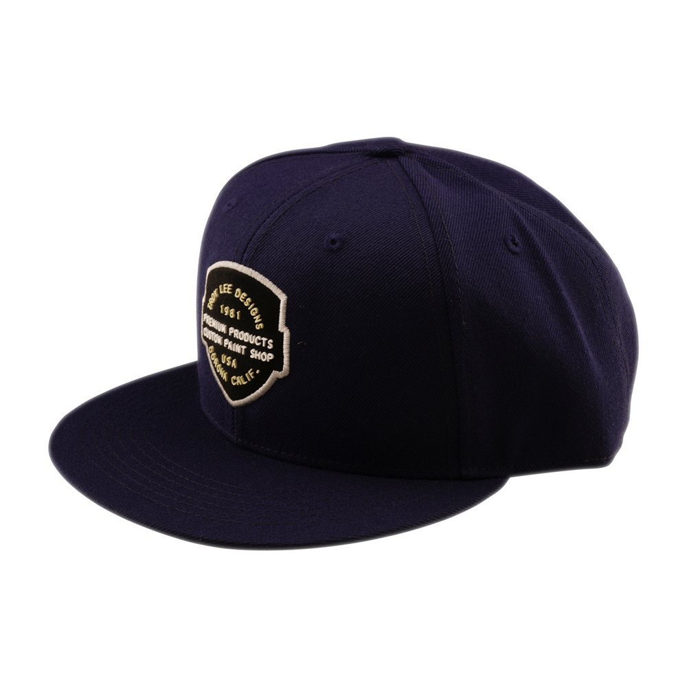 IMPRINT FLAT BILL SNAPBACK INDIGO