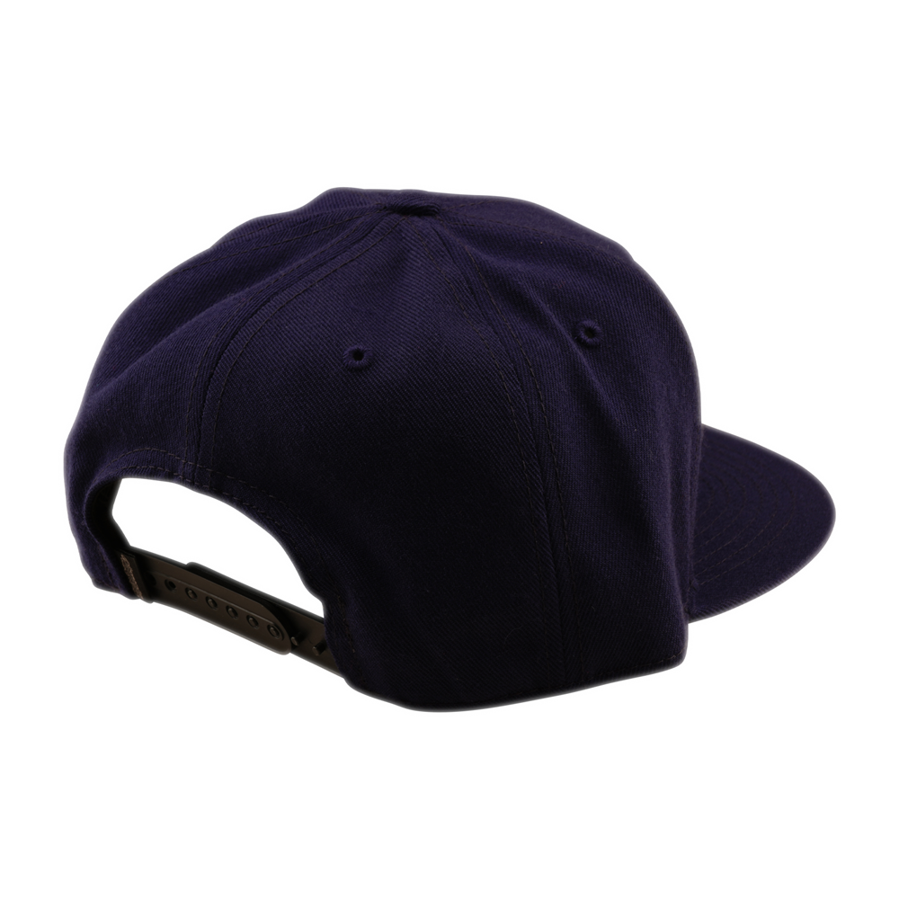 IMPRINT FLAT BILL SNAPBACK INDIGO