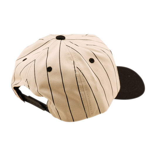 MEDIEVAL UNSTRUCTURED CURVED SNAPBACK PUMICE / BLACK