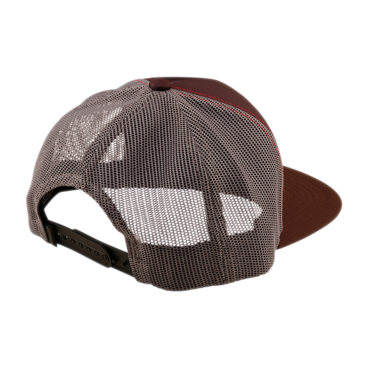 PEACE OUT TRUCKER SNAPBACK CHOCOLATE