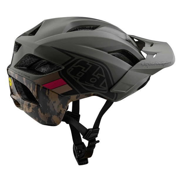 FLOWLINE SE AS HELMET BADGE TARMAC / OAK