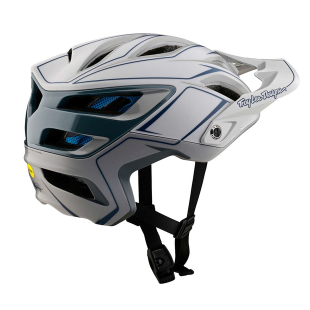 A3 AS MIPS HELMET UNO PINSTRIPE LIGHT GRAY