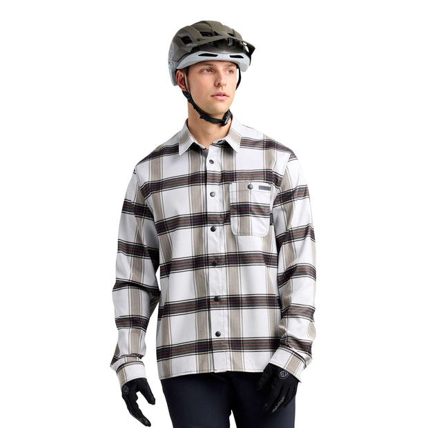 GRIND FLANNEL YD PLAID MIST