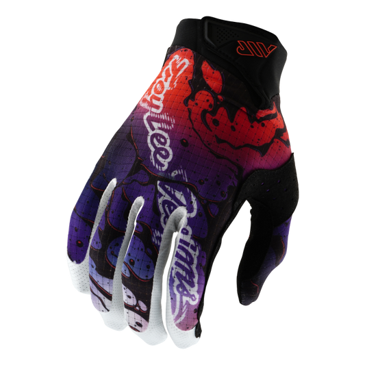 YOUTH AIR GLOVE DRIP BLACK / PURPLE