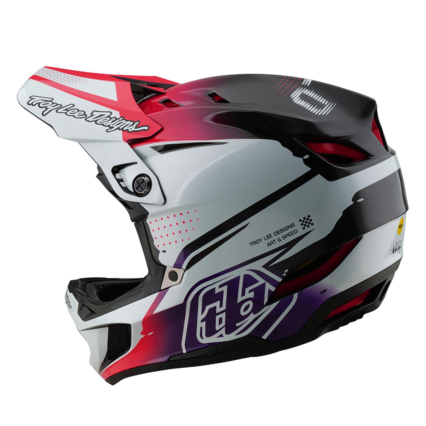 D4 AS CARBON HELMET DRIP WHITE