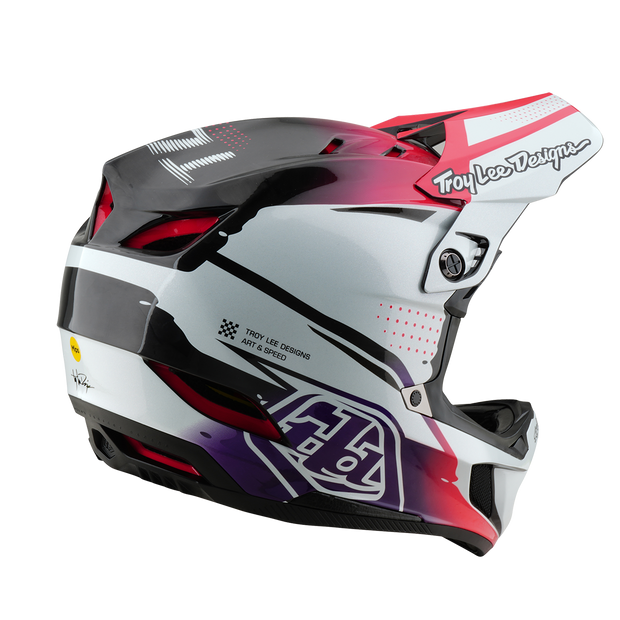 D4 AS CARBON HELMET DRIP WHITE