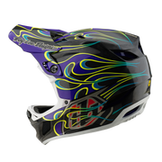 D4 AS CARBON HELMET TORCHED BLACK / PURPLE