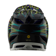 D4 AS CARBON HELMET TORCHED BLACK / PURPLE