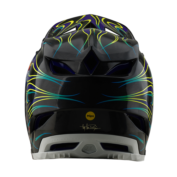 D4 AS CARBON HELMET TORCHED BLACK / PURPLE