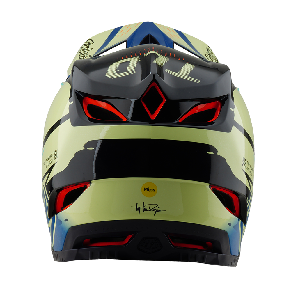 D4 AS COMPOSITE HELMET DRIP GLO YELLOW