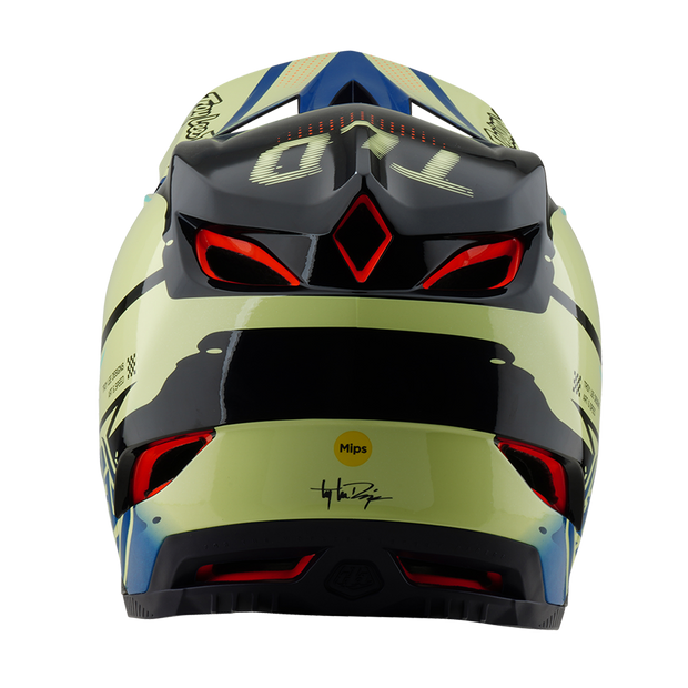 D4 AS COMPOSITE HELMET DRIP GLO YELLOW