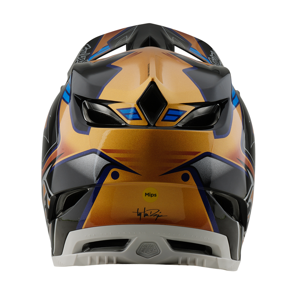 D4 AS COMPOSITE HELMET ROYALTY BLACK / GOLD