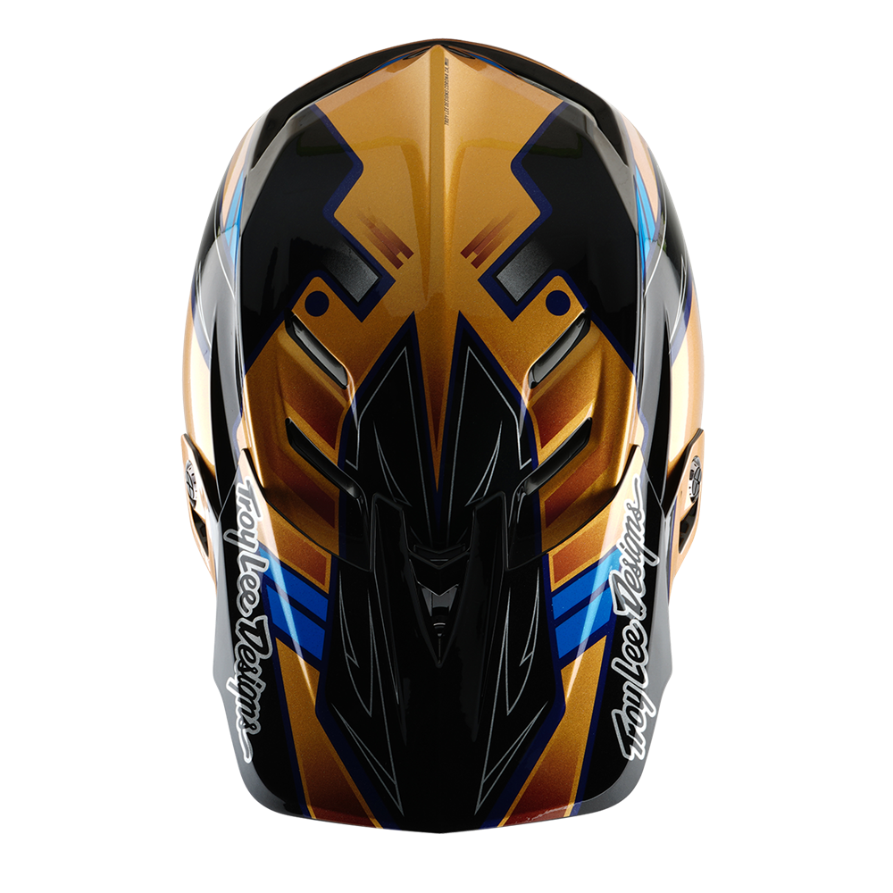 D4 AS COMPOSITE HELMET ROYALTY BLACK / GOLD