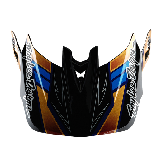 D4 VISOR ROYALTY BLACK / GOLD